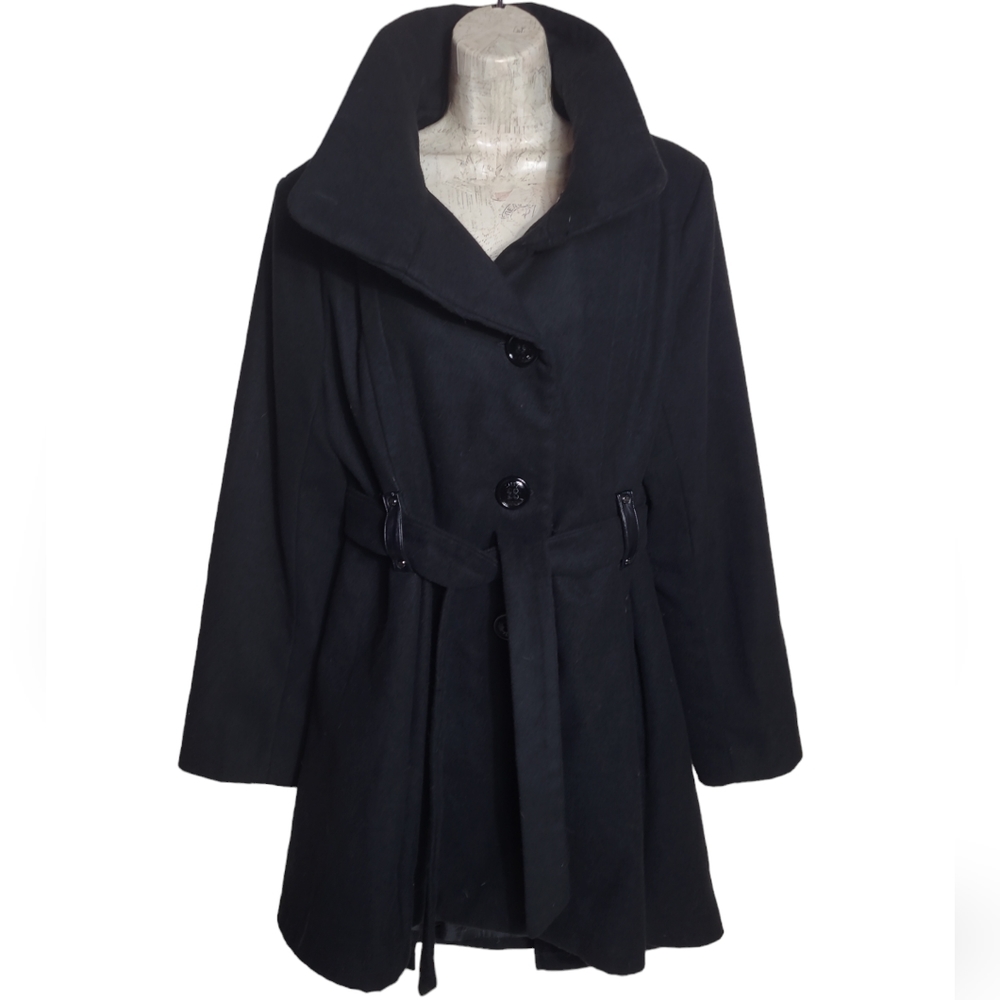 Steve Madden Woman Peacoat Size XL